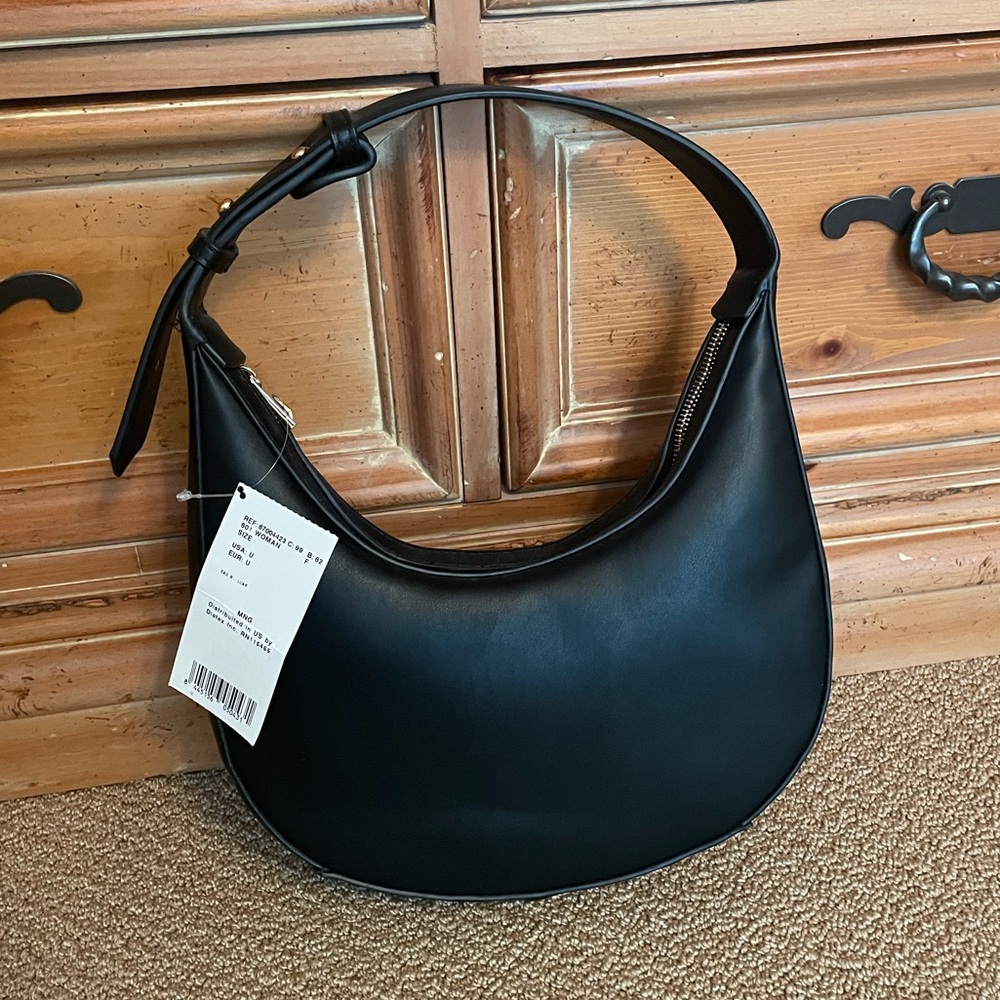 Round Faux leather NAKD bag